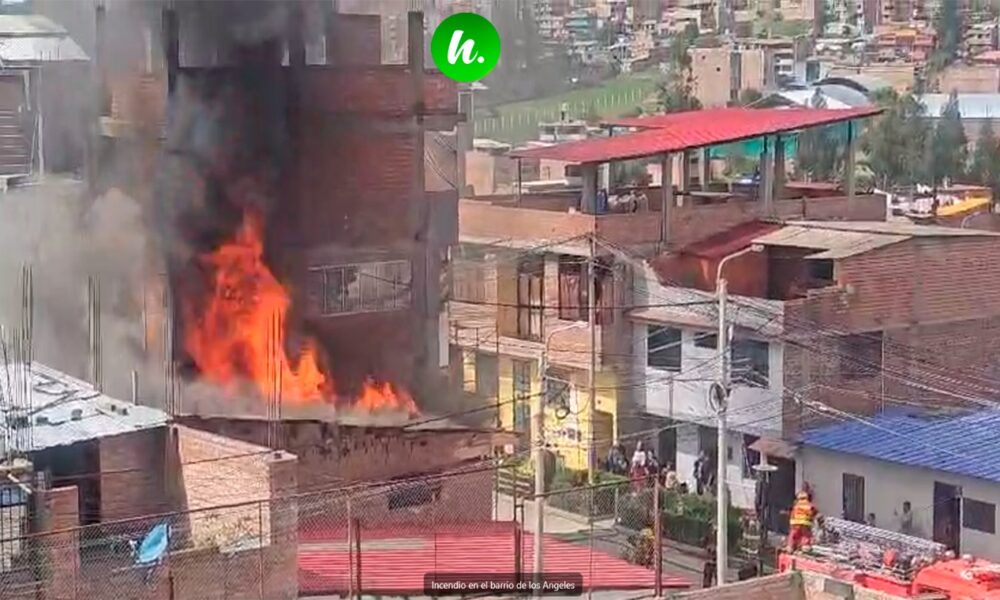 Incendio consume vivienda en Los Ángeles-Huaraz – Huaraz Noticias