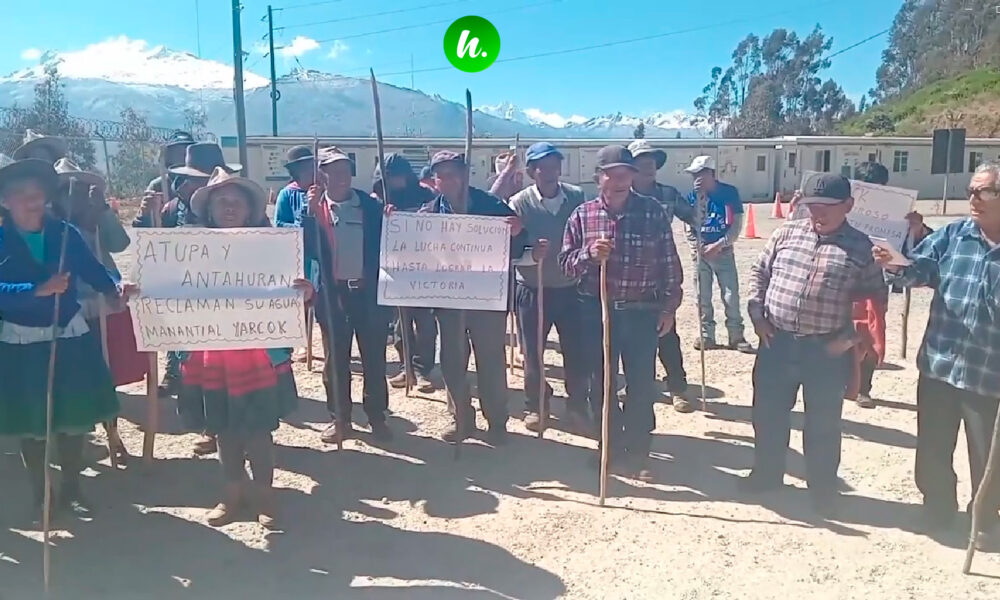 Hoy se define conflicto entre comuneros de Atupa-Antahuran y minera ...